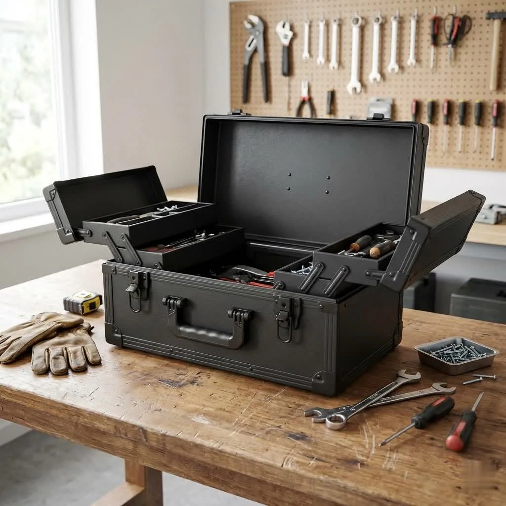 Extreme tool box with multiple drawers